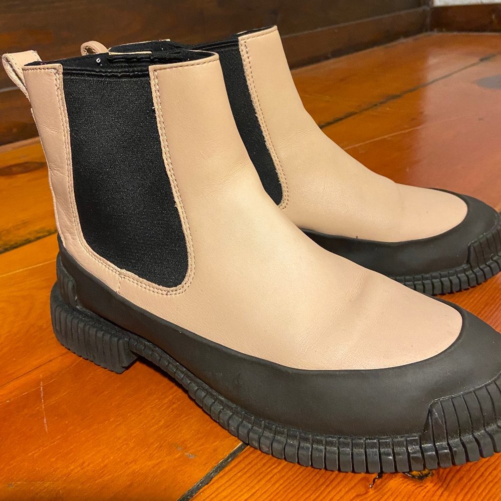 Camper Pix Chelsea Boots - Leather & Rubber
